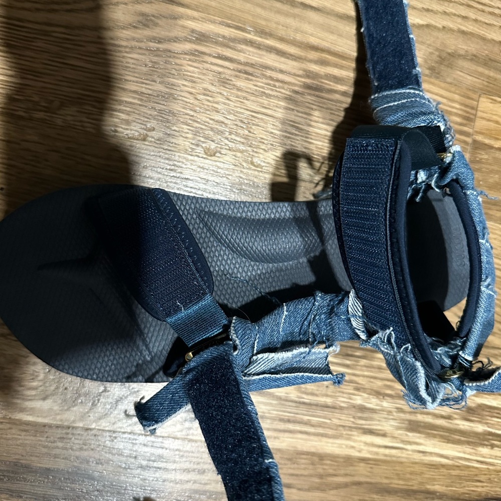 Suicoke woman’s Blue Denim Sandals - Picture 12 of 14